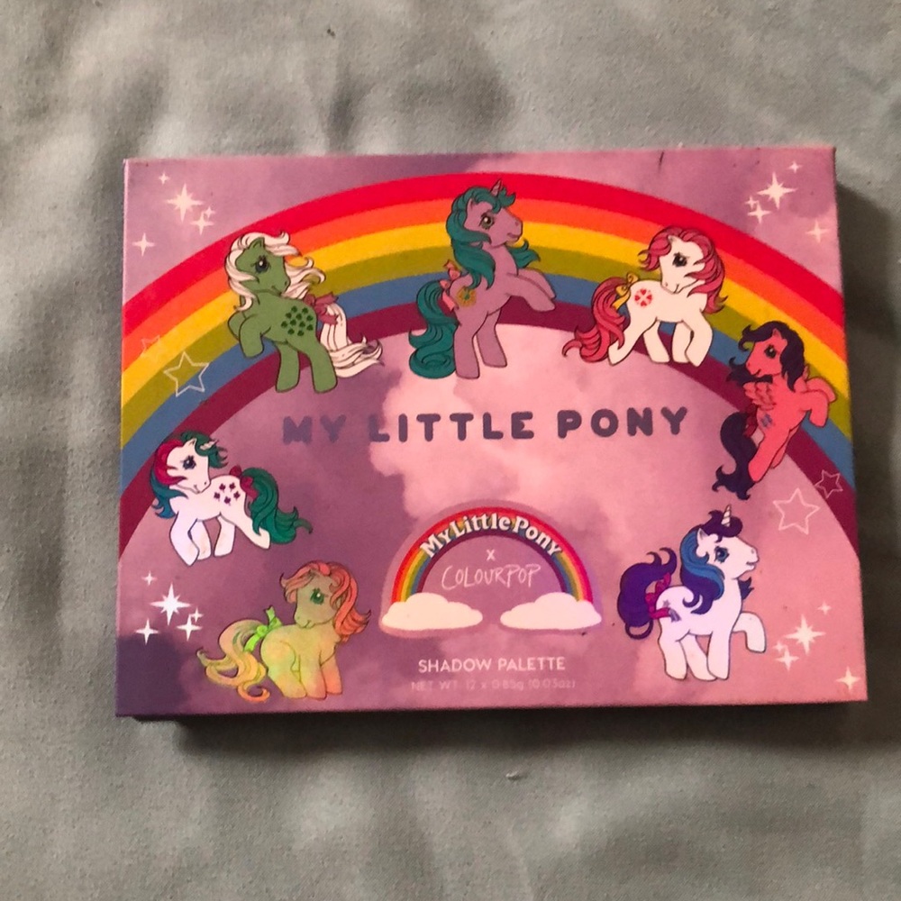 My Little Pony Colourpop eyeshadow palette